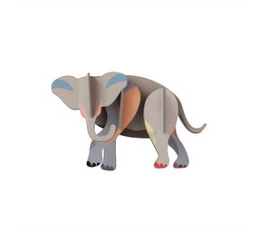 Studio Roof Studio Roof - muurdecoratie wilde dieren - elephant Studio Roof Studio Roof - muurdecoratie wilde dieren - elephant