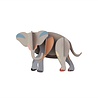 Studio Roof Studio Roof - muurdecoratie wilde dieren - elephant Studio Roof Studio Roof - muurdecoratie wilde dieren - elephant