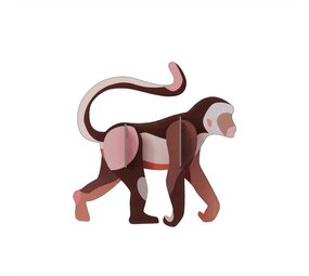 Studio Roof Studio Roof - muurdecoratie wilde dieren - monkey Studio Roof Studio Roof - muurdecoratie wilde dieren - monkey