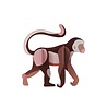 Studio Roof Studio Roof - muurdecoratie wilde dieren - monkey Studio Roof Studio Roof - muurdecoratie wilde dieren - monkey