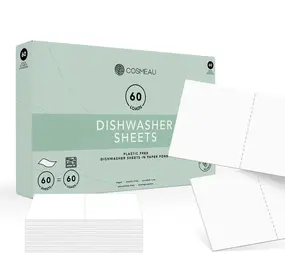 Cosmeau Cosmeau - vaatwasstrips (60 afwasbeurten)