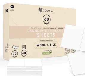 Cosmeau Cosmeau - wasstrips wool & silk - spring (60 wasbeurten)