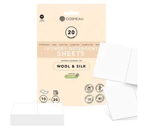 Cosmeau Cosmeau - wasstrips wool & silk - spring (20 wasbeurten) Cosmeau Cosmeau - wasstrips wool & silk - spring (20 wasbeurten)