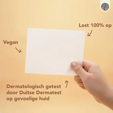 Cosmeau Cosmeau - wasstrips wool & silk - spring (20 wasbeurten)