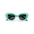 Okkia - kinderzonnebril cat eye - turquoise Okkia - kinderzonnebril cat eye - turquoise
