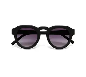 Okkia Okkia - zonnebril zeno - rond - black Okkia Okkia - zonnebril zeno - rond - black