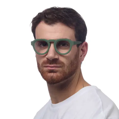 Okkia Okkia - leesbril zeno - rond - green Okkia Okkia - leesbril zeno - rond - green