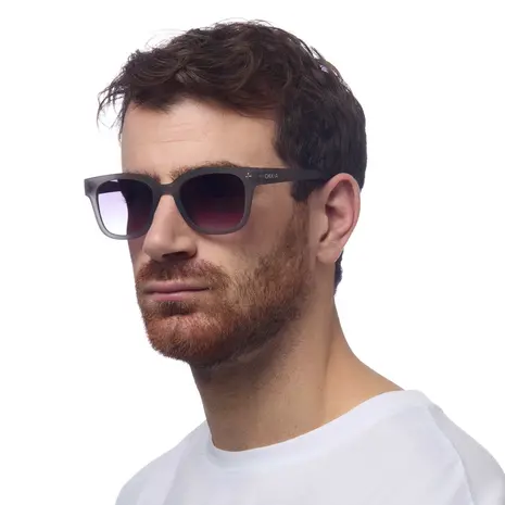 Okkia Okkia - zonnebril - johnny soft touch - translucent smoke Okkia Okkia - zonnebril - johnny soft touch - translucent smoke