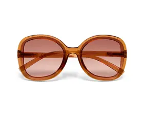 Okkia Okkia - zonnebril Anna - butterfly - transparant brown Okkia Okkia - zonnebril Anna - butterfly - transparant brown