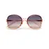 Okkia - zonnebril Anna - butterfly - transparant pink Okkia - zonnebril Anna - butterfly - transparant pink