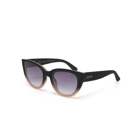 Okkia Okkia - zonnebril Silvia - cat eye - black/pink Okkia Okkia - zonnebril Silvia - cat eye - black/pink