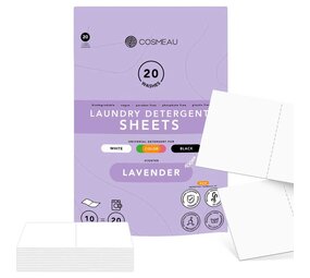 Cosmeau Cosmeau - wasstrips - lavender (20 wasbeurten) Cosmeau Cosmeau - wasstrips - lavender (20 wasbeurten)