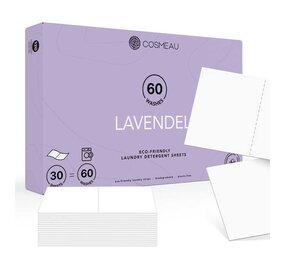 Cosmeau Cosmeau - wasstrips - lavender (60 wasbeurten) Cosmeau Cosmeau - wasstrips - lavender (60 wasbeurten)