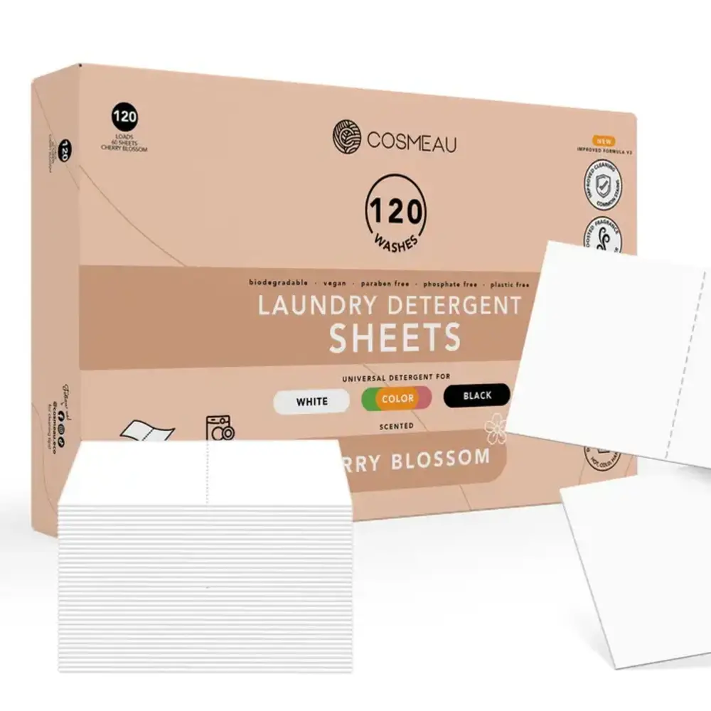 Cosmeau Cosmeau - wasstrips - cherry blossom (120 wasbeurten) Cosmeau Cosmeau - wasstrips - cherry blossom (120 wasbeurten)