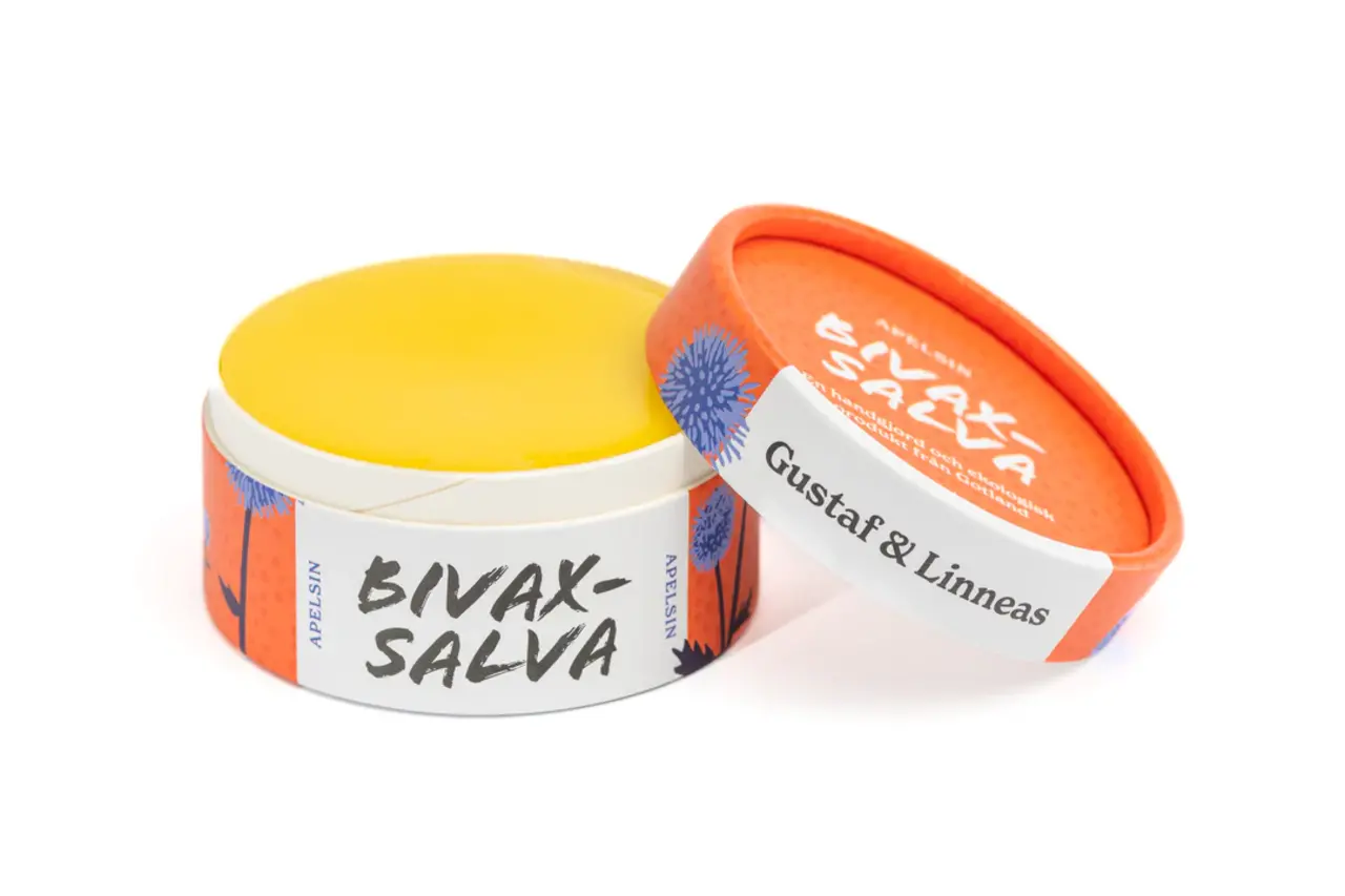 Gustaf & Linnea Gustaf och linnea - beeswax balm - sinaasappel