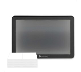Cosmeau Cosmeau - opbergbox wasstrips - matte black Cosmeau Cosmeau - opbergbox wasstrips - matte black