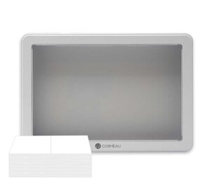 Cosmeau Cosmeau - opbergbox wasstrips - matte white