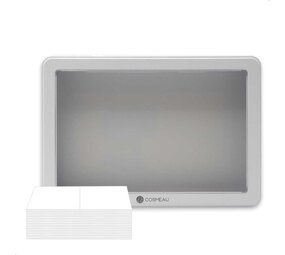 Cosmeau Cosmeau - opbergbox wasstrips - matte white Cosmeau Cosmeau - opbergbox wasstrips - matte white