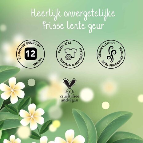 Cosmeau Cosmeau  - geurbooster refill - spring (50 wasbeurten) Cosmeau Cosmeau  - geurbooster refill - spring (50 wasbeurten)