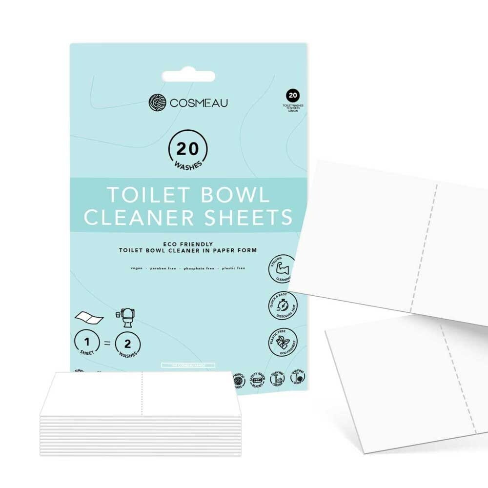 Cosmeau Cosmeau - schoonmaakstrips - toilet (20 schoonmaakbeurten) Cosmeau Cosmeau - schoonmaakstrips - toilet (20 schoonmaakbeurten)