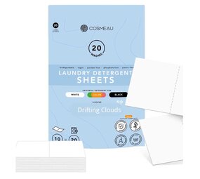 Cosmeau Cosmeau - wasstrips - clouds (20 wasbeurten)