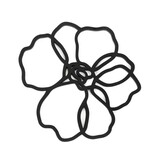 Tools2cook Tools2cook - siliconen panonderzetter anemone - black