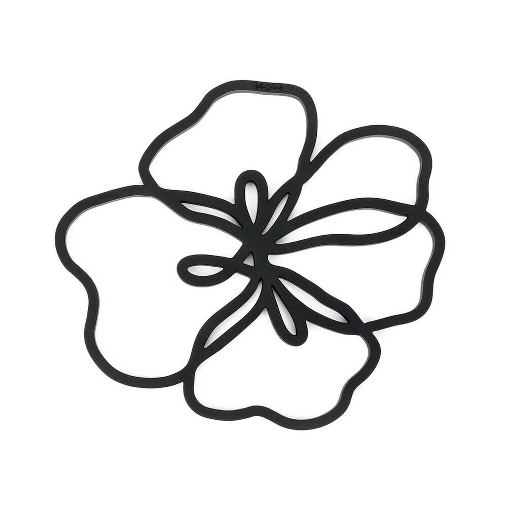 Tools2cook Tools2cook - siliconen panonderzetter violet - black