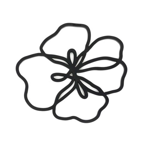 Tools2cook Tools2cook - siliconen panonderzetter violet - black