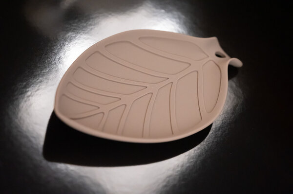 Tools2cook Tools2cook - siliconen lepelhouder - nutmeg grey