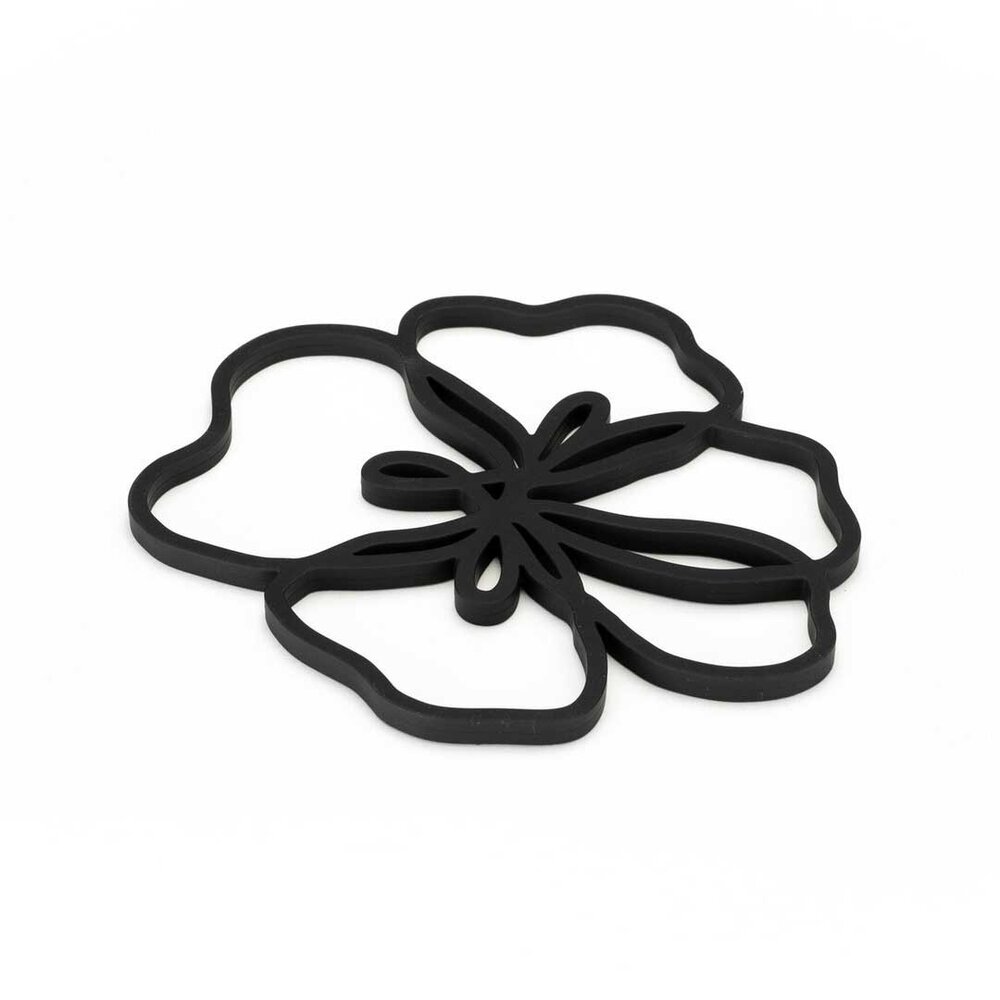 Tools2cook Tools2cook - siliconen panonderzetter violet - black