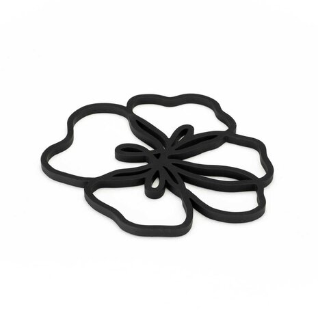 Tools2cook Tools2cook - siliconen panonderzetter violet - black