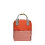 Sticky Lemon Sticky Lemon - backpack small - lifebuoy orange + coral pink