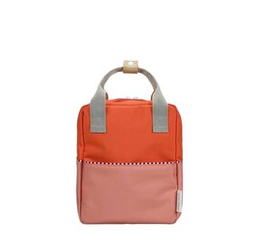 Sticky Lemon Sticky Lemon - backpack small - lifebuoy orange + coral pink