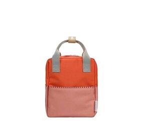 Sticky Lemon Sticky Lemon - backpack small - lifebuoy orange + coral pink Sticky Lemon Sticky Lemon - backpack small - lifebuoy orange + coral pink