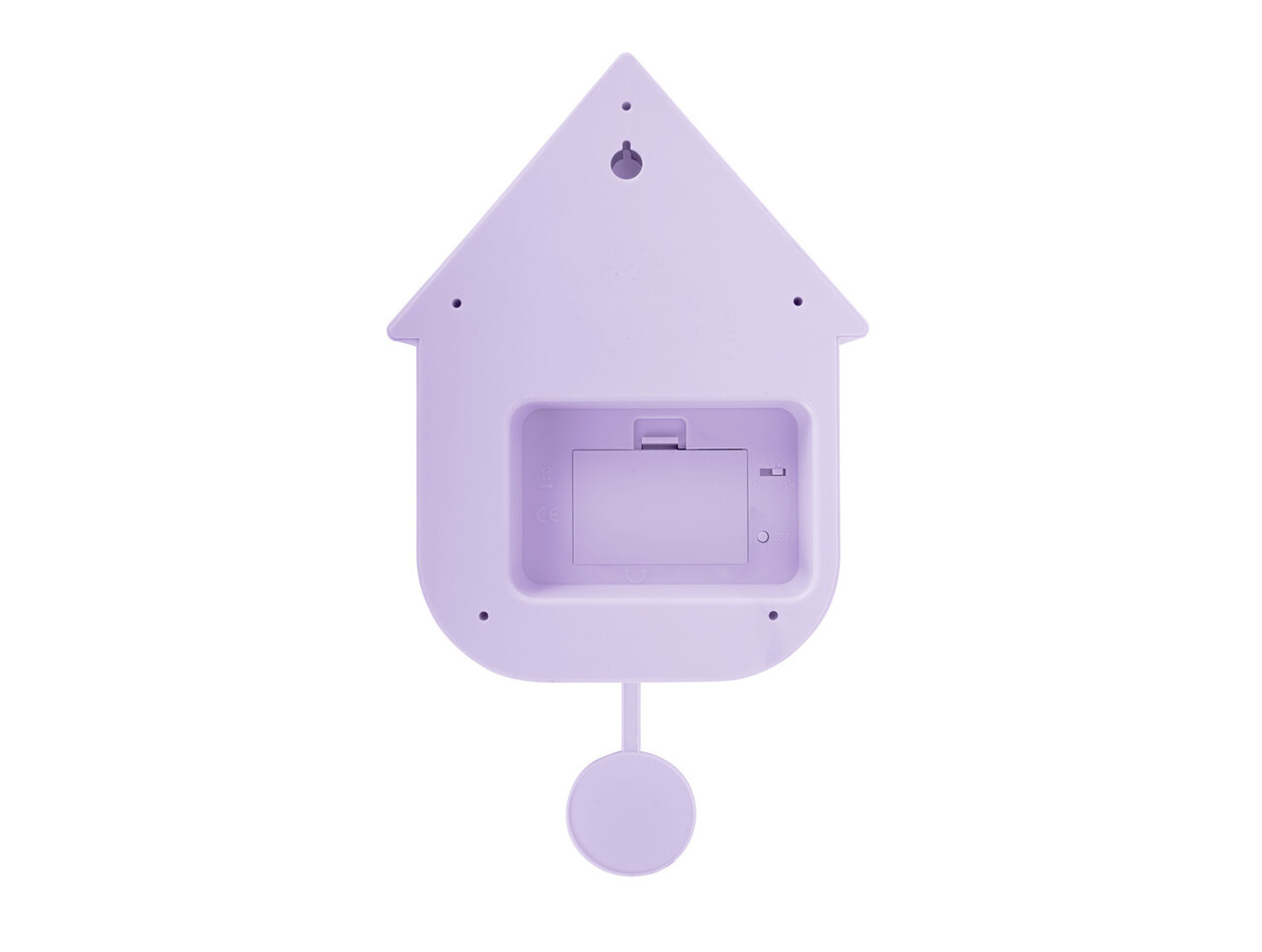 Karlsson Karlsson - wandklok - modern cuckoo - soft purple Karlsson Karlsson - wandklok - modern cuckoo - soft purple