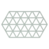 Zone - panonderzetter triangles lang (24x14cm) - nordic sky Zone - panonderzetter triangles lang (24x14cm) - nordic sky
