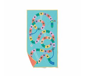 Quutopia Quutopia - playtowel  L - slangen & ladders Quutopia Quutopia - playtowel  L - slangen & ladders