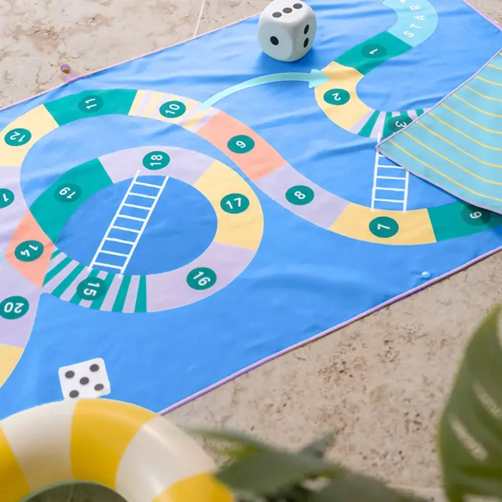 Quut Quut - playtowel  M - slangen & ladders