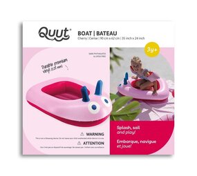 Quut Quut - opblaasboot - cherry