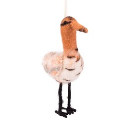 Sjaal met verhaal Sjaal met verhaal - hanger vogel - grutto