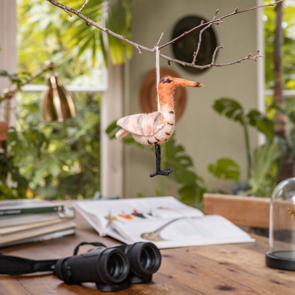 Sjaal met verhaal Sjaal met verhaal - hanger vogel - grutto