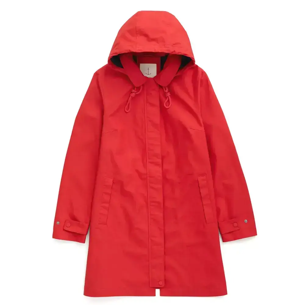 Seasalt Seasalt - cloudburst mac coat - tomato Seasalt Seasalt - cloudburst mac coat - tomato