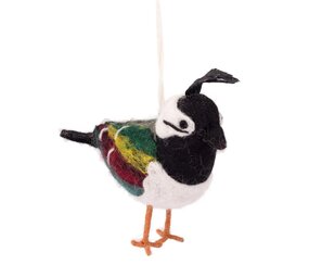 Sjaal met verhaal Sjaal met verhaal - hanger vogel - kievit