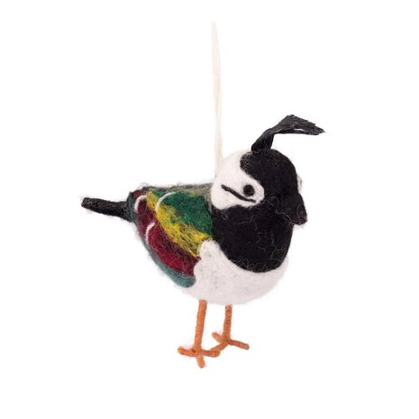 Sjaal met verhaal Sjaal met verhaal - hanger vogel - kievit