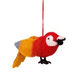 Sjaal met verhaal Sjaal met verhaal - hanger vogel - ara