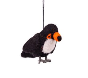 Sjaal met verhaal Sjaal met verhaal - hanger vogel - toekan