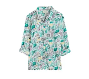 Seasalt Seasalt - larissa shirt - garden studio sketch chalk Seasalt Seasalt - larissa shirt - garden studio sketch chalk