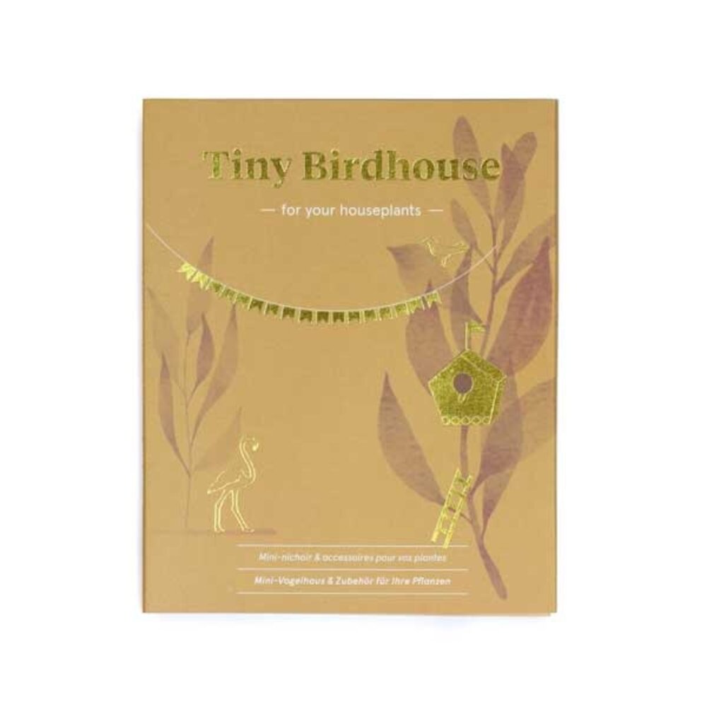 Botanopia / Sprout Botanopia - plant accessoire - tiny birdhouse Botanopia / Sprout Botanopia - plant accessoire - tiny birdhouse