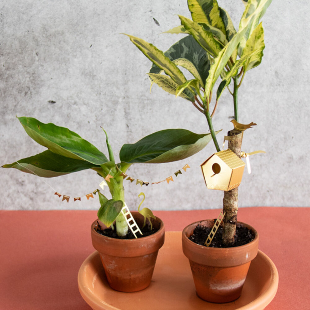Botanopia / Sprout Botanopia - plant accessoire - tiny birdhouse Botanopia / Sprout Botanopia - plant accessoire - tiny birdhouse