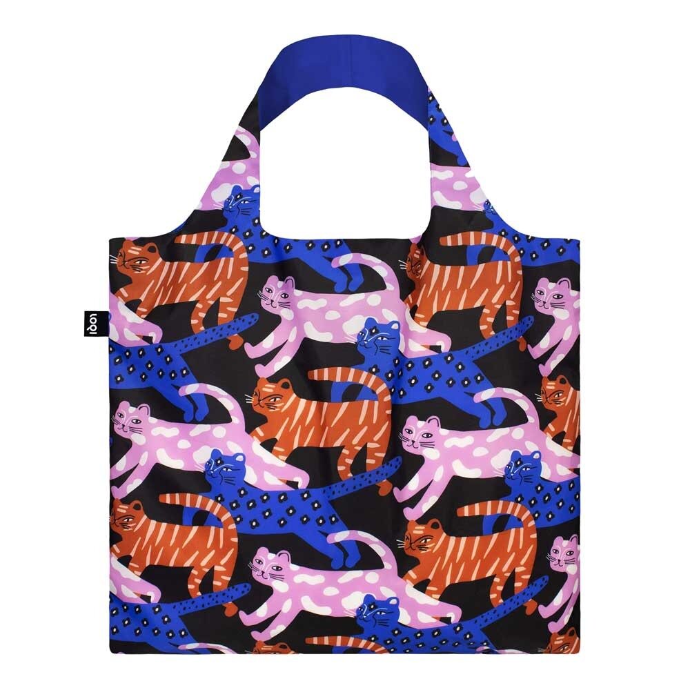 Loqi Loqi - opvouwtas  - glitter power cats